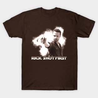 Rick Shot First T-Shirt